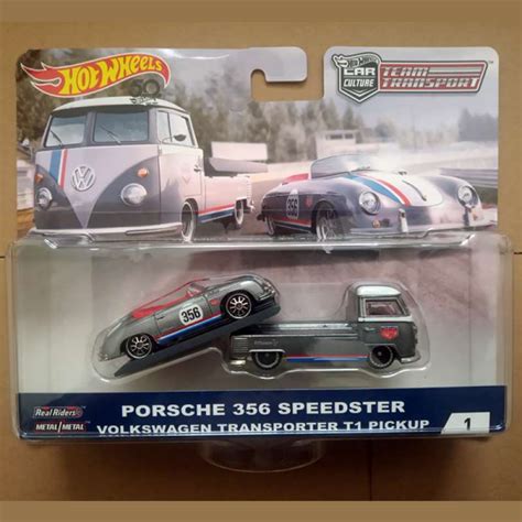 Jual Hot Wheels Premium Porsche Speedster Volkswagen Transporter T Pickup Team Transport