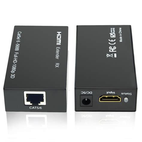 Microlink Hdmi Extender Over Single Cat6 Utp Cable Hdmi Transmitter Receiver Ir Hdmi Extender 150m