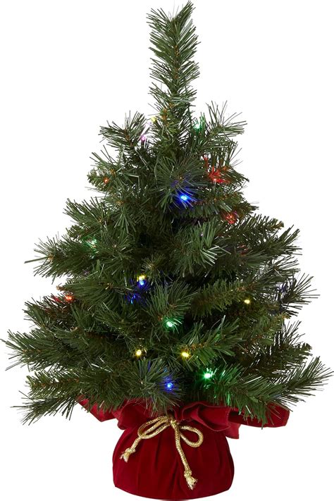 Amazon National Tree Company Pre Lit Artificial Mini Christmas