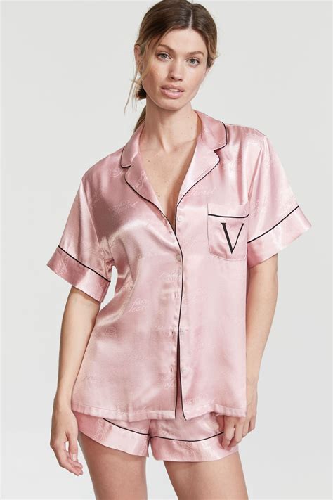 Buy Victorias Secret Satin Short Pyjamas From The Victorias Secret Uk