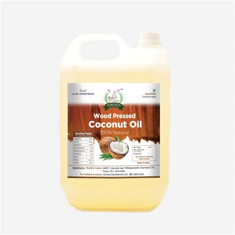 Coconut Oil Wood Pressed 5 Litres Free Shipping Buy 100 Pure And Natural Cold Pressed Oils