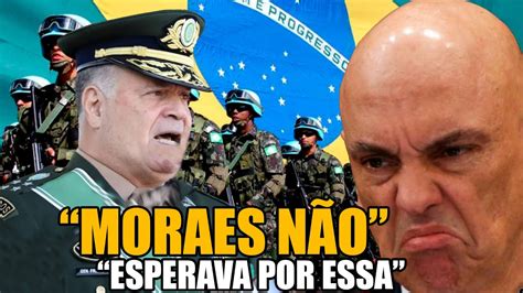 A Casa Caiu Comandante Se Levanta Em Defesa De General E Aplica Dura