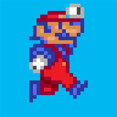 Pixilart Medium Mario Jump By Sup Rollie Bros