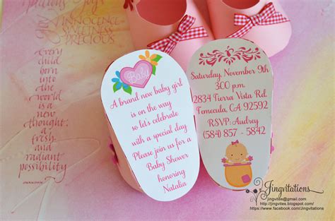 3D Baby Shower Invitations - Baby Shower Invitations