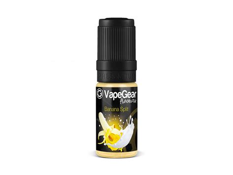 ᐉ Koupit Vapegear Flavours Banánový Split Banana Split 10 Ml