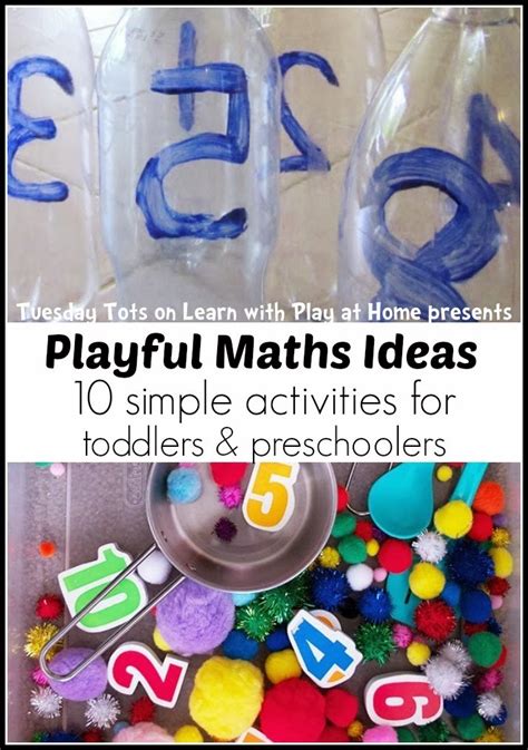 Playful Maths Ideas 10 Simple Activities For Toddlers And Preschoolers