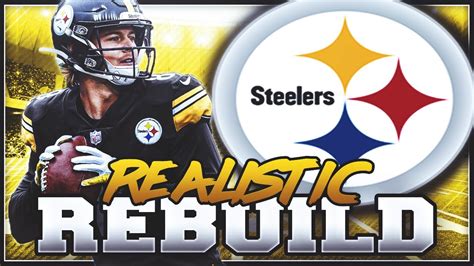 Kenny Pickett Pittsburgh Steelers Realistic Rebuild Madden 22