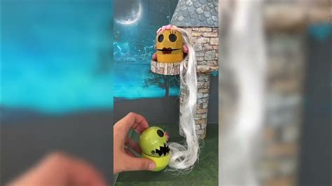 Hair Raising Showdown Rapunzel Faces Off Against Pakman Youtube