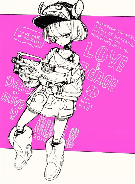 あきacky Bright On Twitter Ink Illustrations Anime Character Concept