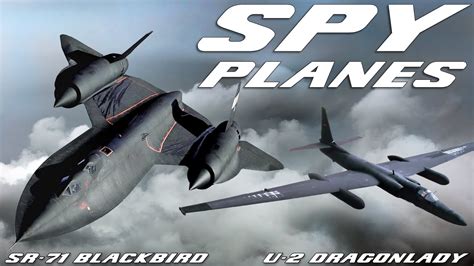 Spy Planes Sr Blackbird And U Dragonlady Skunk Works