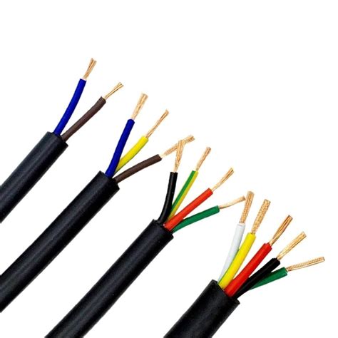 Trunking Solid 26AWG To 20AWG Black Soft Conductor Electric Cable 2