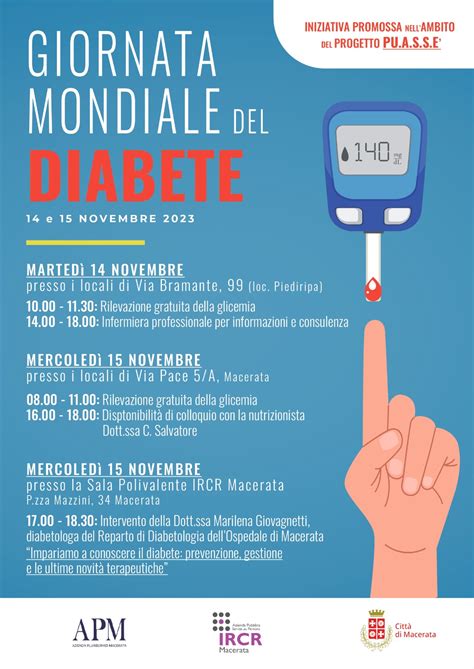 Servizio Farmacie Giornata Mondiale Del Diabete Apm Macerata