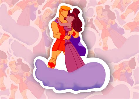 Hercules Stickermeg And Herculesdisney Movies Sticker90s Etsy