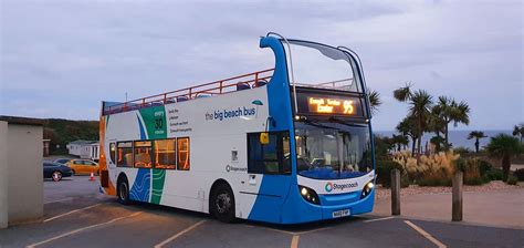 Stagecoach South West Wa Fhp Is Seen At Sand Flickr