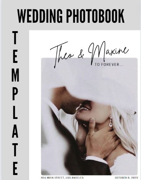 Custom Wedding Albums, Coffee Table Book, Ebook Template Canva, Custom ...