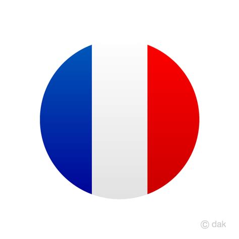 France Circle Flag Clip Art Free Png Imageillustoon