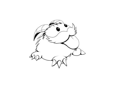 Poro Lineart By Reevaknight On Deviantart