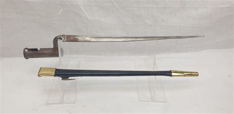 Replica Brown Bess Musket Bayonet And Scabbard - Sally Antiques