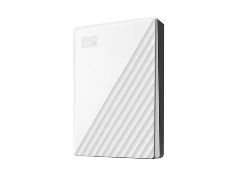 Wd My Passport 5tb White Hdd ฮาร์ดไดรฟ์ภายนอกแบบพกพา