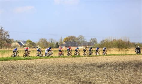 The Peloton Paris Roubaix 2023 Foto De Archivo Editorial Imagen De