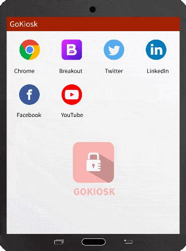 Android Kiosk Mode App Lockdown Android Tablet Gokiosk