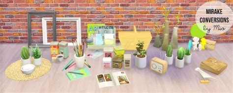 Sims Custom Content Clutter Bedroom Resnooze