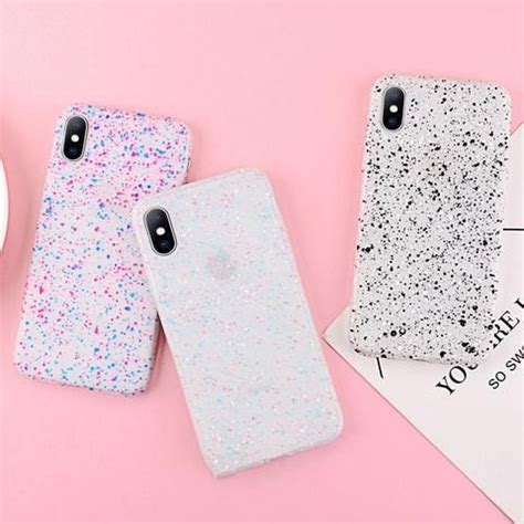 Uslion Luminous Phone Case For Iphone S Plus Xs Max Xr X Cartoon