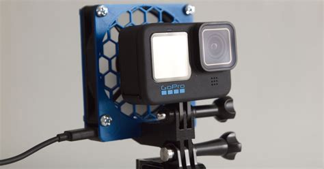 Gopro Fan Mount By Pea Prog Download Free Stl Model