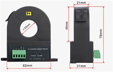 Split Core Current Transformer 100ma Dc 25mm