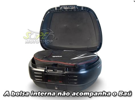 Bauleto Ba Traseiro Top Case Shad Sh Litros Preto Universal