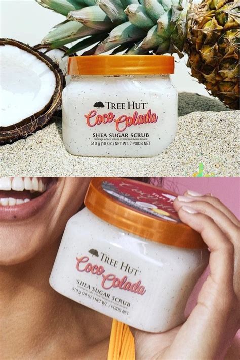 Tree Hut Shea Sugar Scrub Coco Colada 18 Oz Ultra Hydrating And