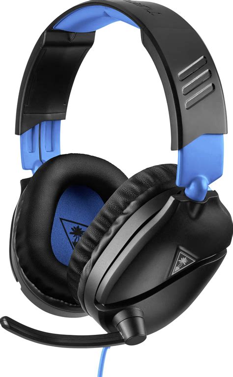 Turtle Beach Ear Force Recon 70p Gaming Over Ear Headset Corded 1075100 Stereo Black Blue