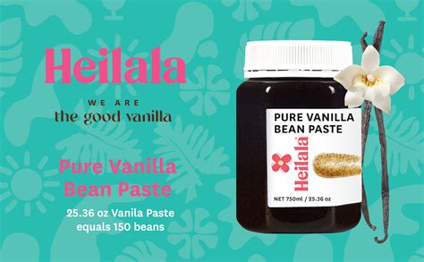 Heilala Vanilla Bean Paste 750 Ml Vanilla Beans Spices