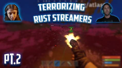 Terrorizing Rust Streamers With Cheats Until They Quit Rage Cheating