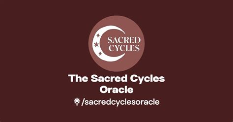 The Sacred Cycles Oracle Facebook Linktree