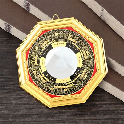 Traditional Chinese Feng Shui Convex Bagua Mirror For Home Business