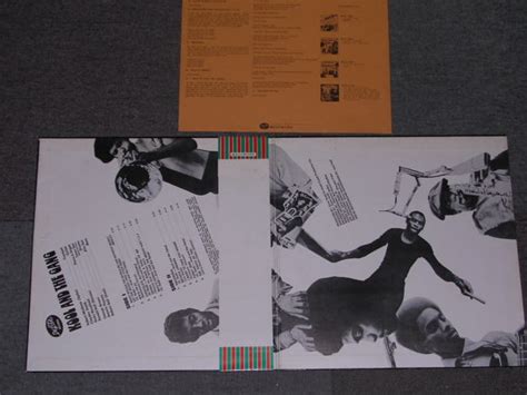 KOOL THE GANG LIVE AT THE SEX MACHINE 1975 JAPAN ORIGINAL LP With OBI PARADISE RECORDS