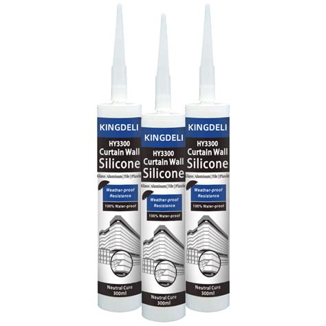 General Purpose Weatherproof Silicone Sealant Neutral For Construction