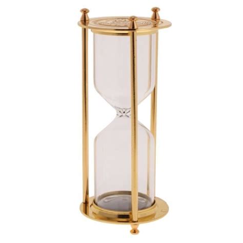 R Tro Sablier Vide Cadre M Tal Diy Horloge Sandglass Sable Changeable