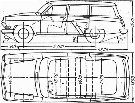 Gaz 22 Volga Blueprint Download Free Blueprint For 3d Modeling