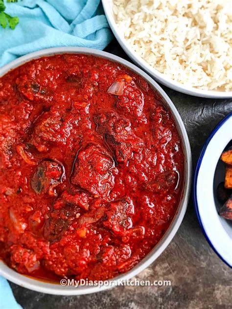 Nigerian Beef Stew African Beef Stew My Diaspora Kitchen