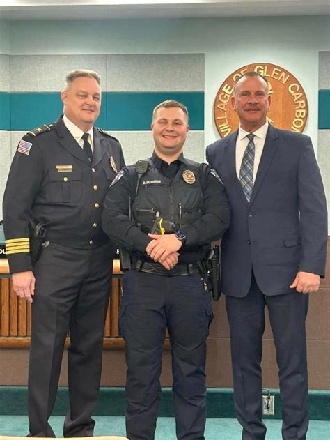 Two New Glen Carbon Police Officers Sworn In EdGlenToday