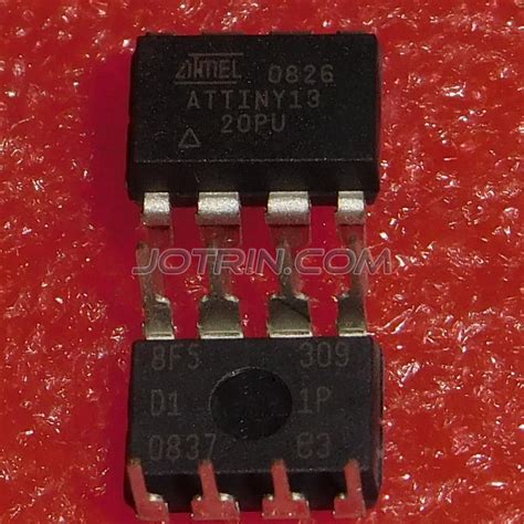 Attiny13a 20pu Atmel 임베디드 프로세서 및 컨트롤러 Jotrin Electronics