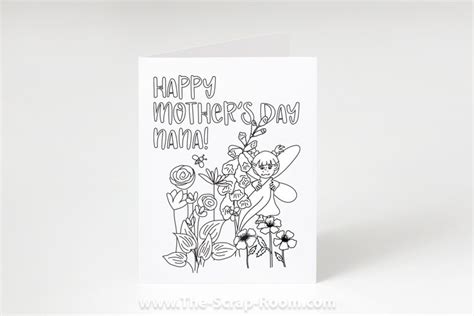 Printable Happy Mothers Day Card For Nana