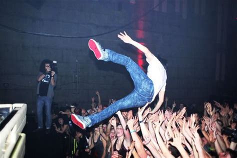 Stage Dive Live Show Mosh Pit