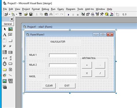 Visual Basic Langkah Langkah Membuat Program Pada Visual Basic Hot