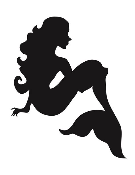 Free Mermaid Outline Cliparts Download Free Mermaid Outline Cliparts