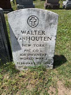 Walter Van Houten 1894 1970 Find A Grave Memorial