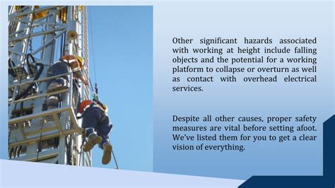 Ppt How To Ensure Safety For Employees Working At Heights Powerpoint