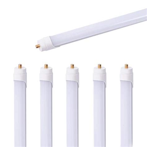 6pcs 6ft 40w T8 Led Tube Light White Daylight 6000k T8 Led Bulbs Ballast Bypass Fa8 Base Single